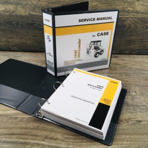 Case 1845 Uni-Loader Skid Steer Service Technical Manual Repair Shop In Binder