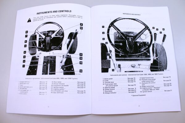 Lot International Cub Cadet 1200 Service And Operator Manuals Owner Repair Ihc - Image 8