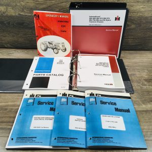 International 454 Gas Tractor Service Operators Parts Manual Repair Shop Set