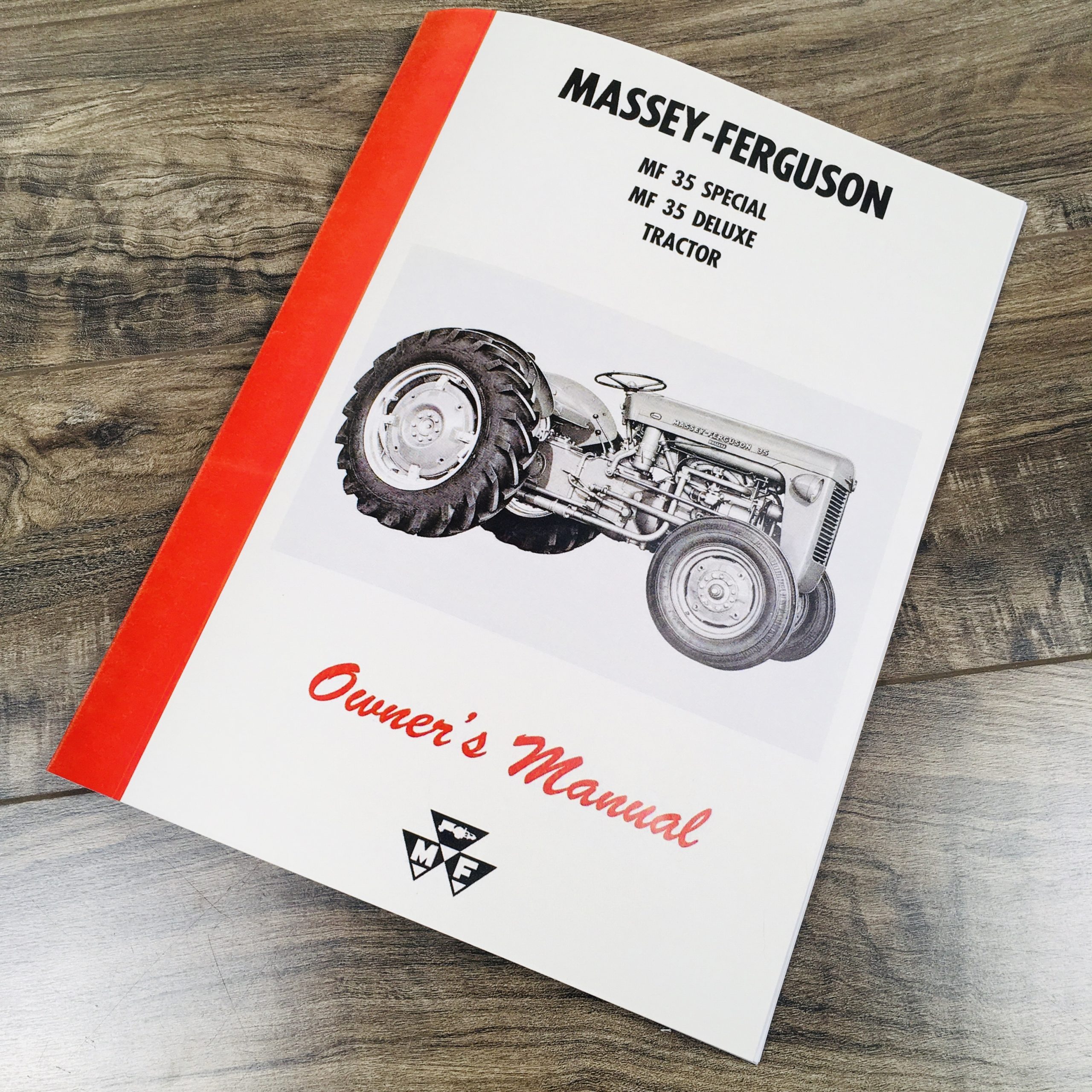 Massey Ferguson Mf 35 Special 35 Deluxe Tractor Owners Operators Manual