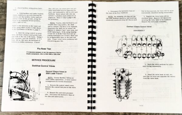 International 3142 3142A Series A Backhoe Service Repair Shop Manual Technical - Image 3