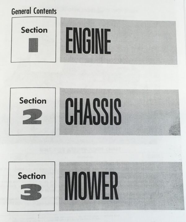 International Cub Cadet 60 Riding Mower Service Shop Repair Manual Garden Lawn - Image 2