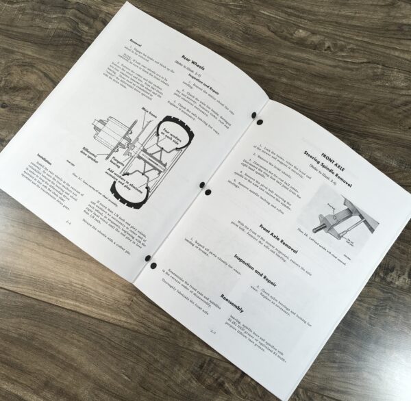International Cub Cadet 60 Riding Mower Service Shop Repair Manual Garden Lawn - Image 5