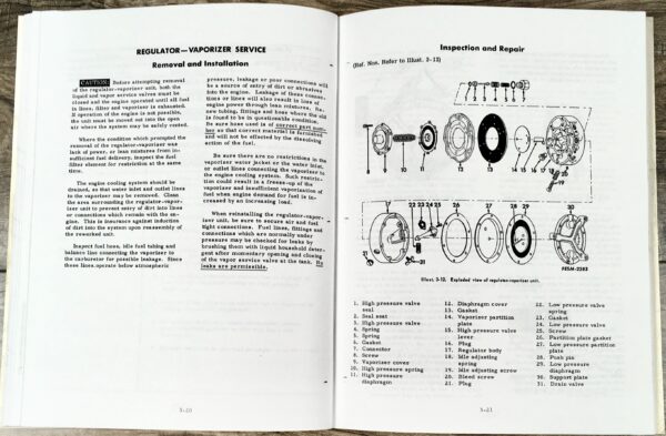 International Farmall Bd-220 Bd-264 Gas Engine Service Repair Manual Ih Lpg Lp - Image 8