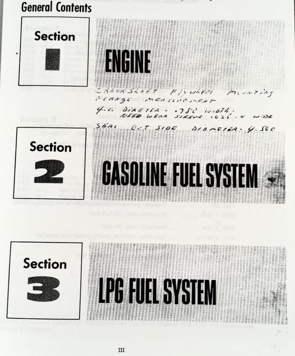 International Farmall Bd-220 Bd-264 Gas Engine Service Repair Manual Ih Lpg Lp - Image 2
