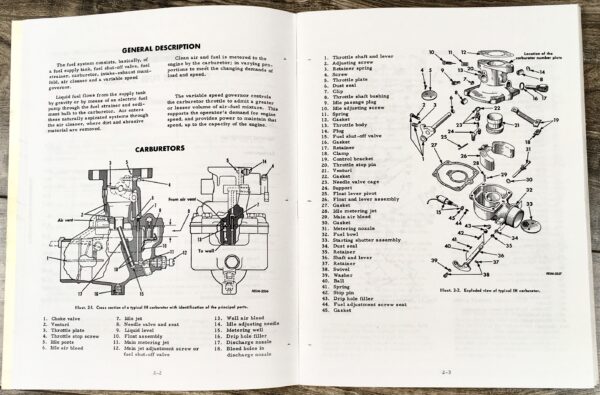 International Farmall Bd-220 Bd-264 Gas Engine Service Repair Manual Ih Lpg Lp - Image 5