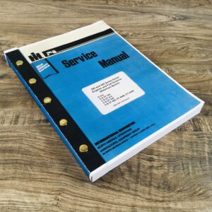 International 1470 Hillside Combine Diesel Engine Service Repair Shop Manual
