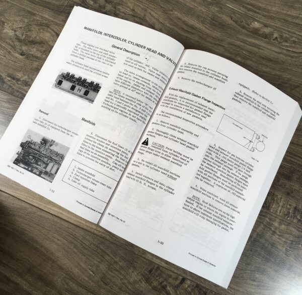 International 1480 and 1480 Rice Combine Diesel Engine Service Repair Shop Manual - Image 7