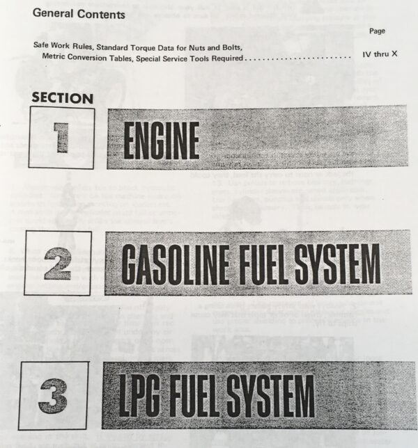 International Farmall 130 140 Tractor C123 Engine Overhaul Service Manual - Image 2