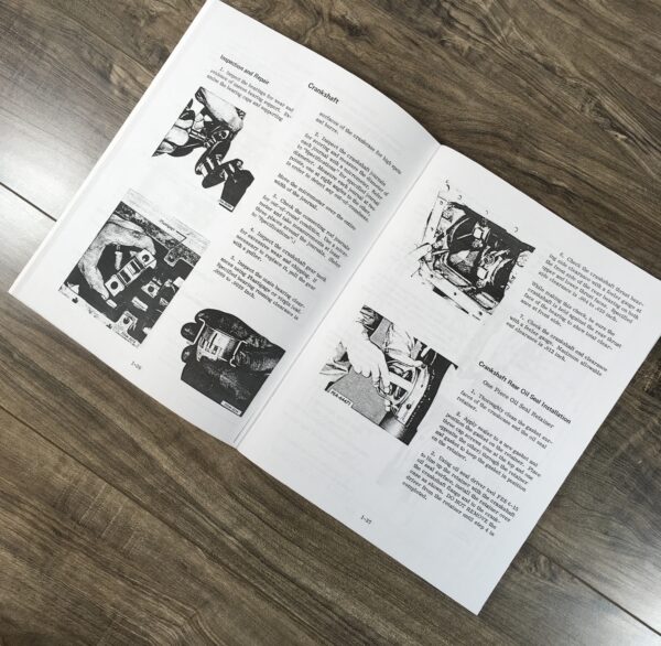 International Farmall 76 Combine C123 Engine Overhaul Service Manual - Image 3