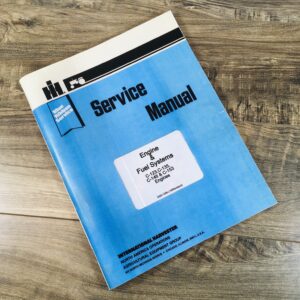 International Farmall 100 200 Tractor C123 Engine Overhaul Service Manual