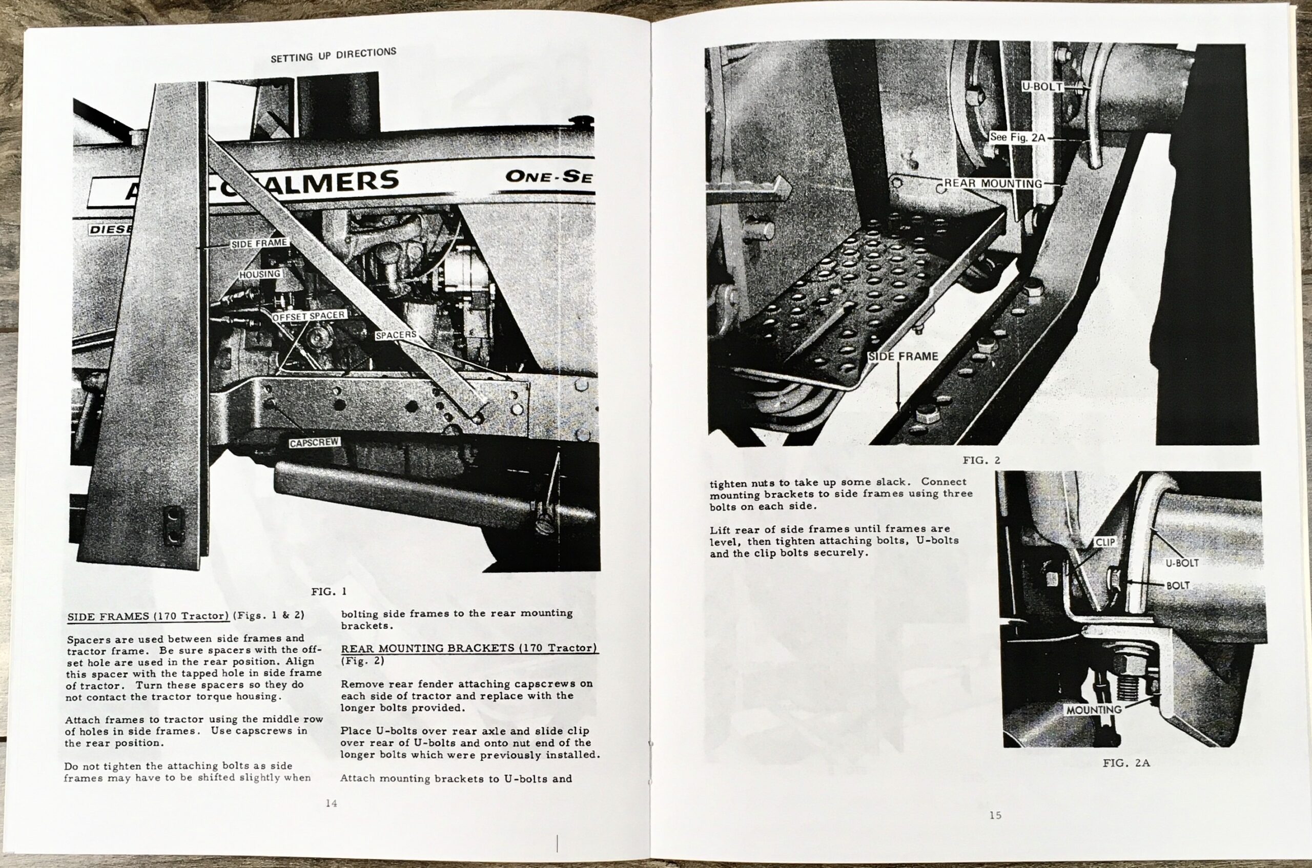 Allis Chalmers 500 Series Farm Loaders Operators Owners Manual Fits 170 180 190 Tractors - Image 4