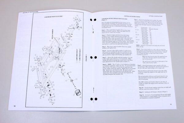 Allis Chalmers 33100 3200 3300 3400 Series Disc Harrows Operators Owners Manual - Image 4