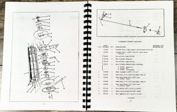 Allis Chalmers 60 All Crop Harverster A Series A-101 & Up Parts Catalog Manual - Image 5