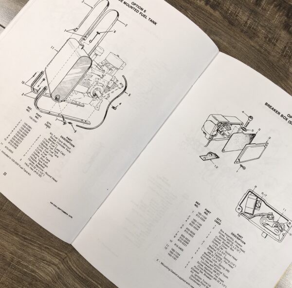 Onan N52M-Ga019.9 Series Industrial Engines Parts Catalog List Exploded Parts - Image 5