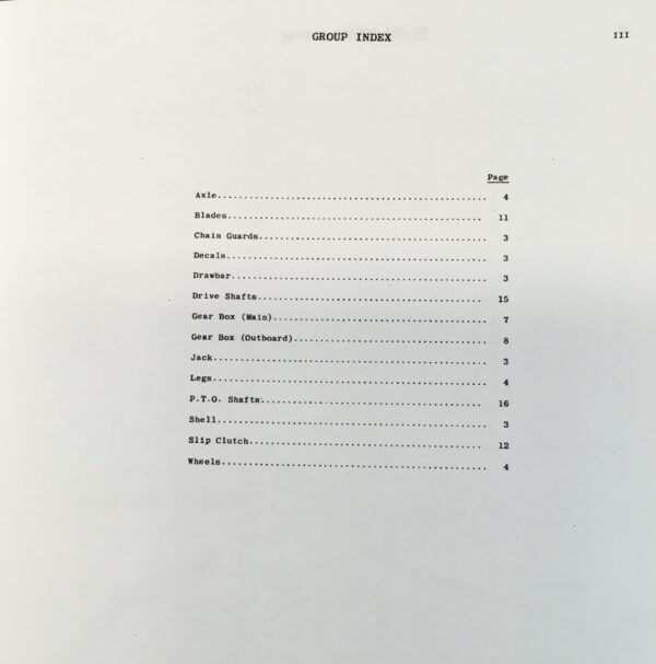 Massey Ferguson Mf 164 Rotary Cutter Parts Book Manual Catalog Brush Mower - Image 2