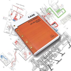 Case 430 530 470 570 Tractor Service Repair Manual Shop Book Overhaul