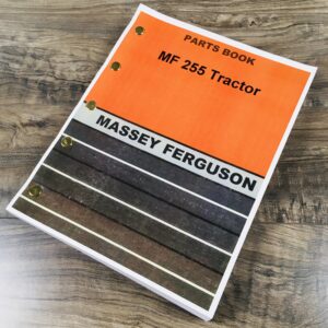 Massey Ferguson 255 Tractor Parts Catalog Manual View Assembly Gas Diesel