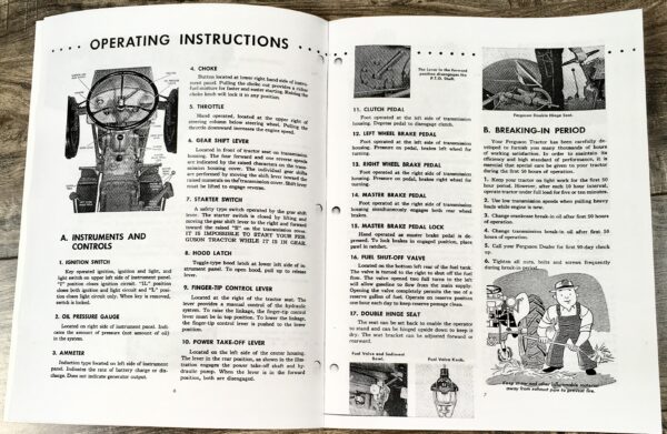 Harry Massey Ferguson To-30 Tractor Service Repair Parts Operators Manual Set - Image 15