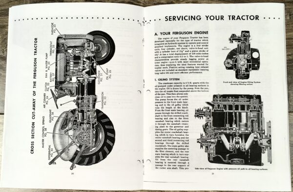 Harry Massey Ferguson To-30 Tractor Service Repair Parts Operators Manual Set - Image 13