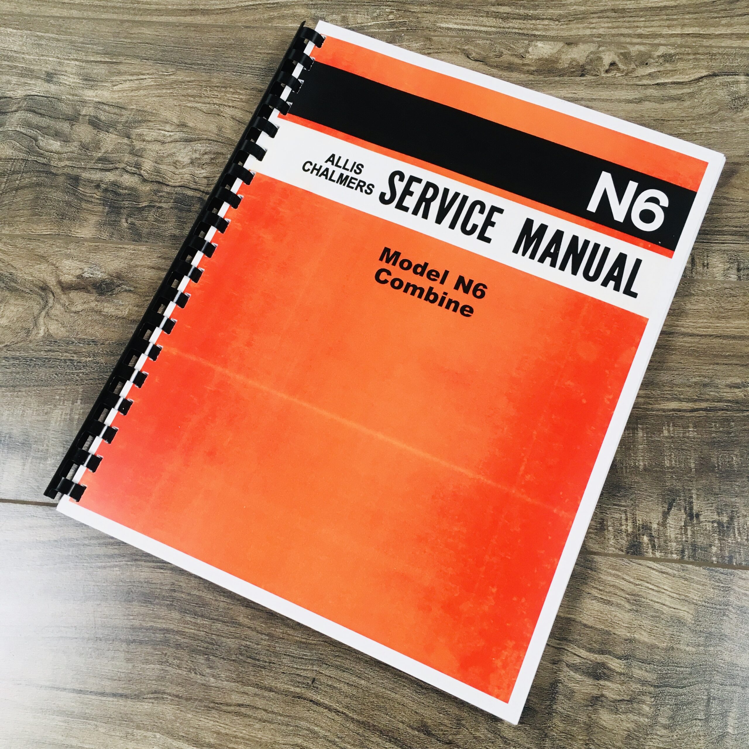 Allis Chalmers N6 Combine Service Repair Manual Technical Shop Book