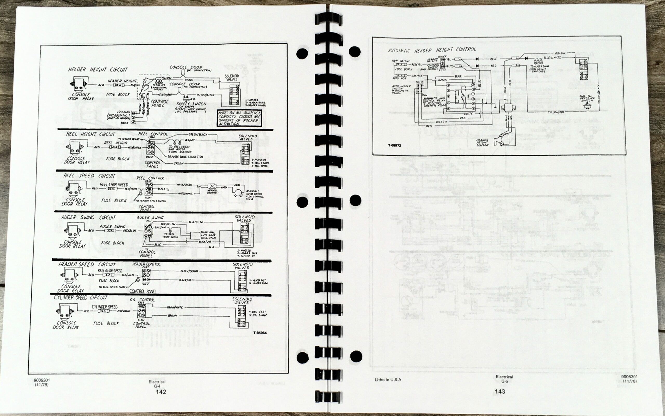 Allis Chalmers N6 Combine Service Repair Manual Technical Shop Book - Image 5