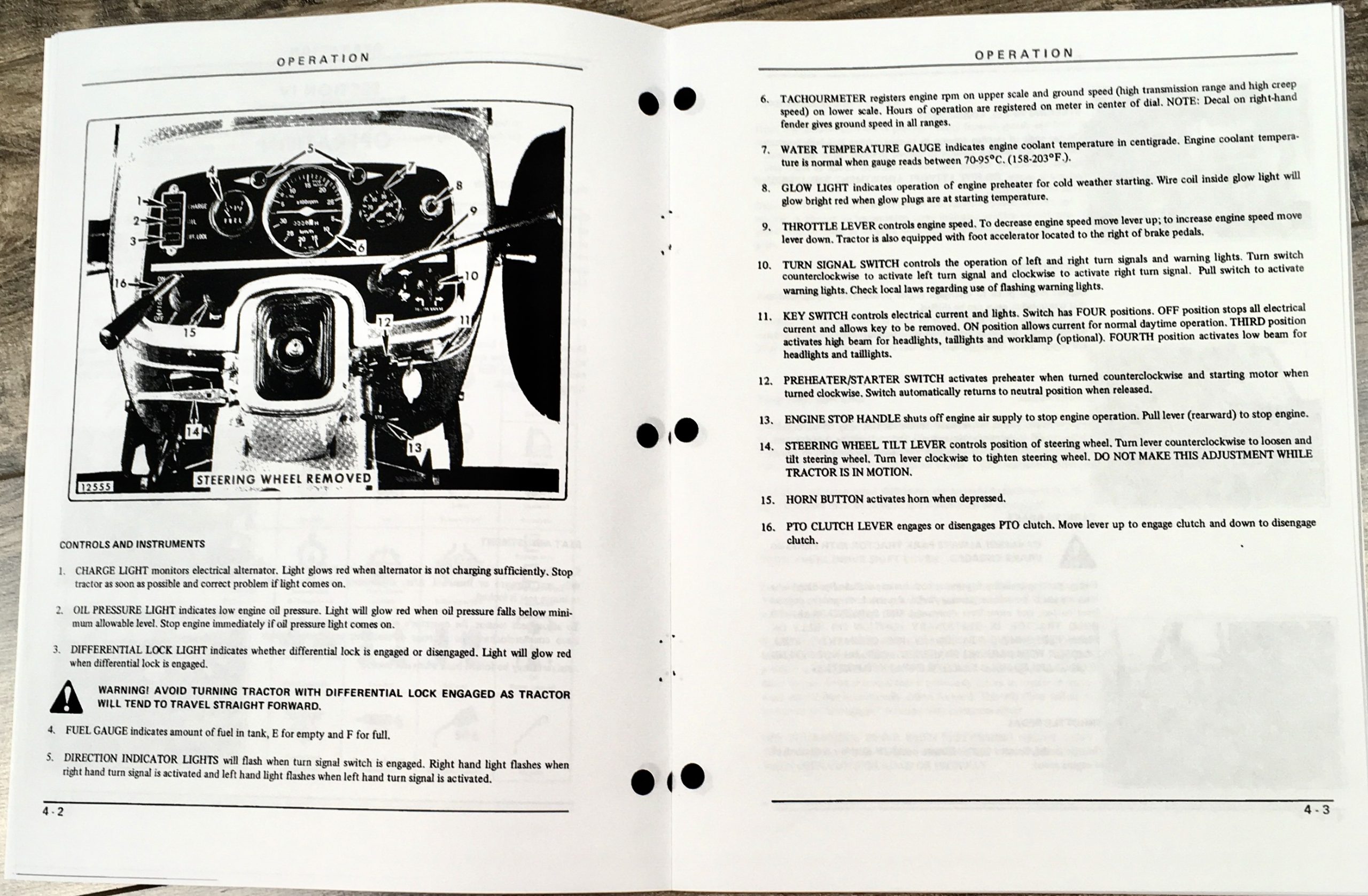 White 2-45 Field Boss Operators Owners Manual Diesel Maintenance Adjustment Lube - Image 4