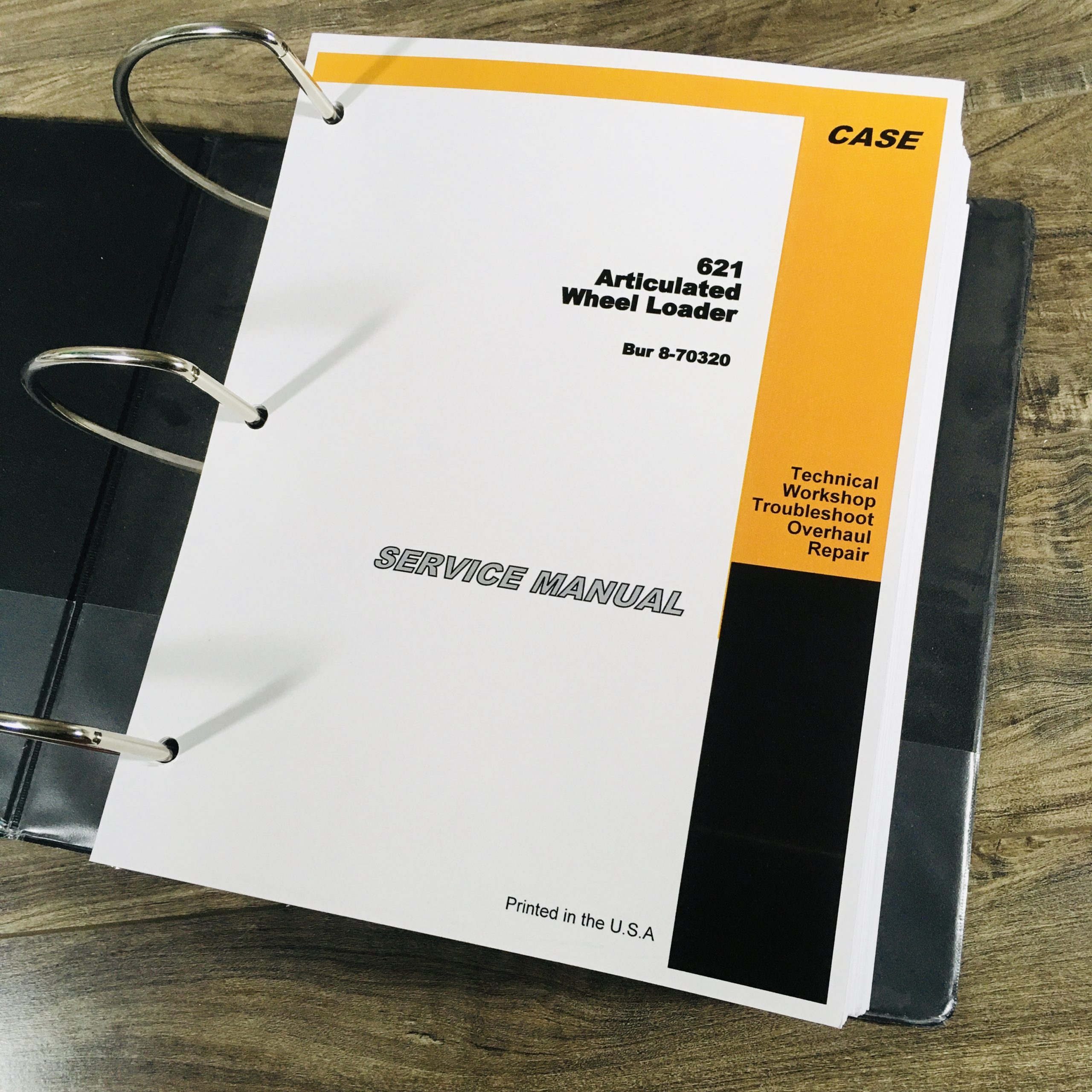 Case 621 Wheel Loader Service Parts Catalog Manuals Set Prior to JAK0021700 - Image 2