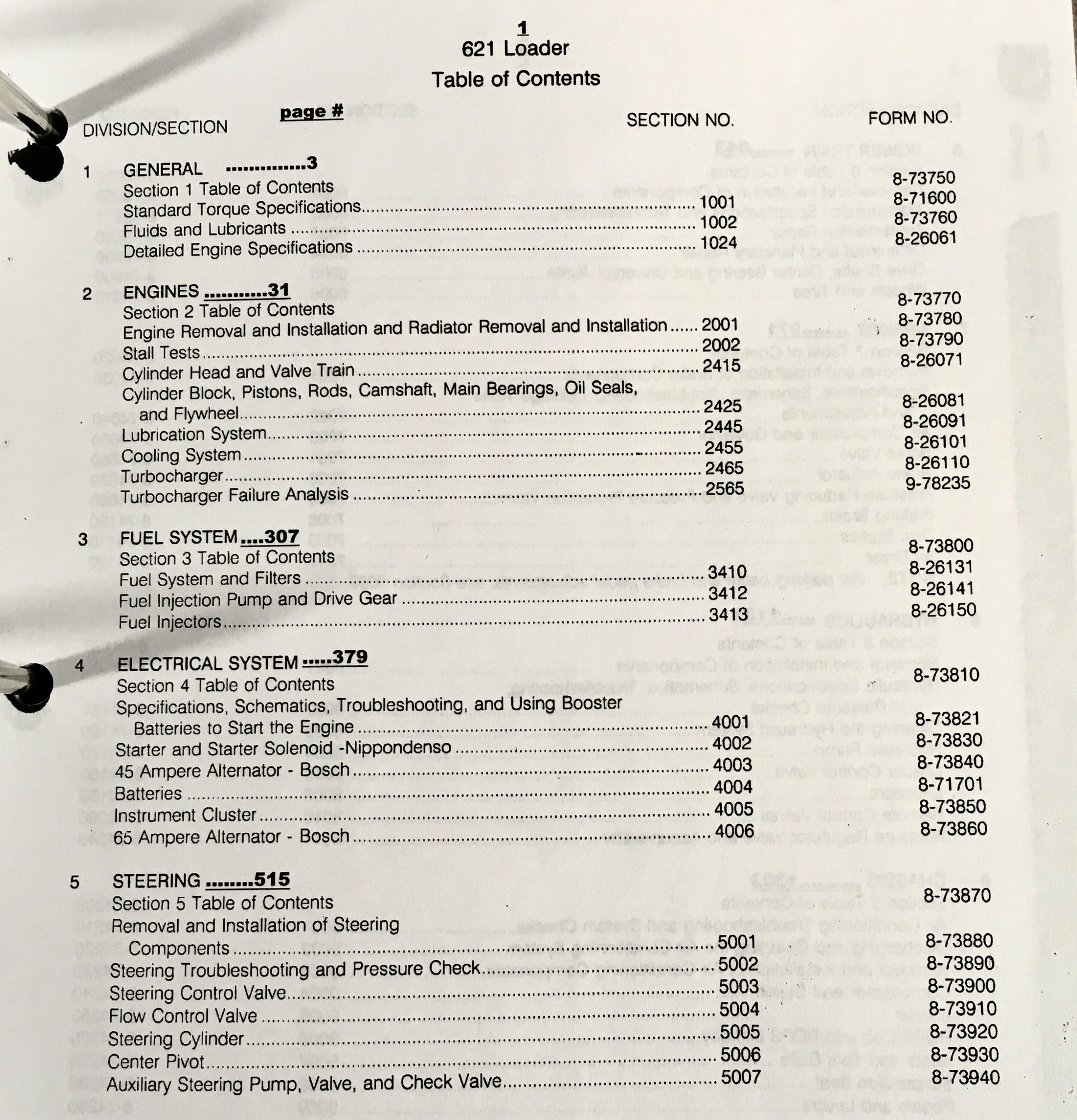 Case 621 Wheel Loader Service Parts Catalog Manuals Set Prior to JAK0021700 - Image 4