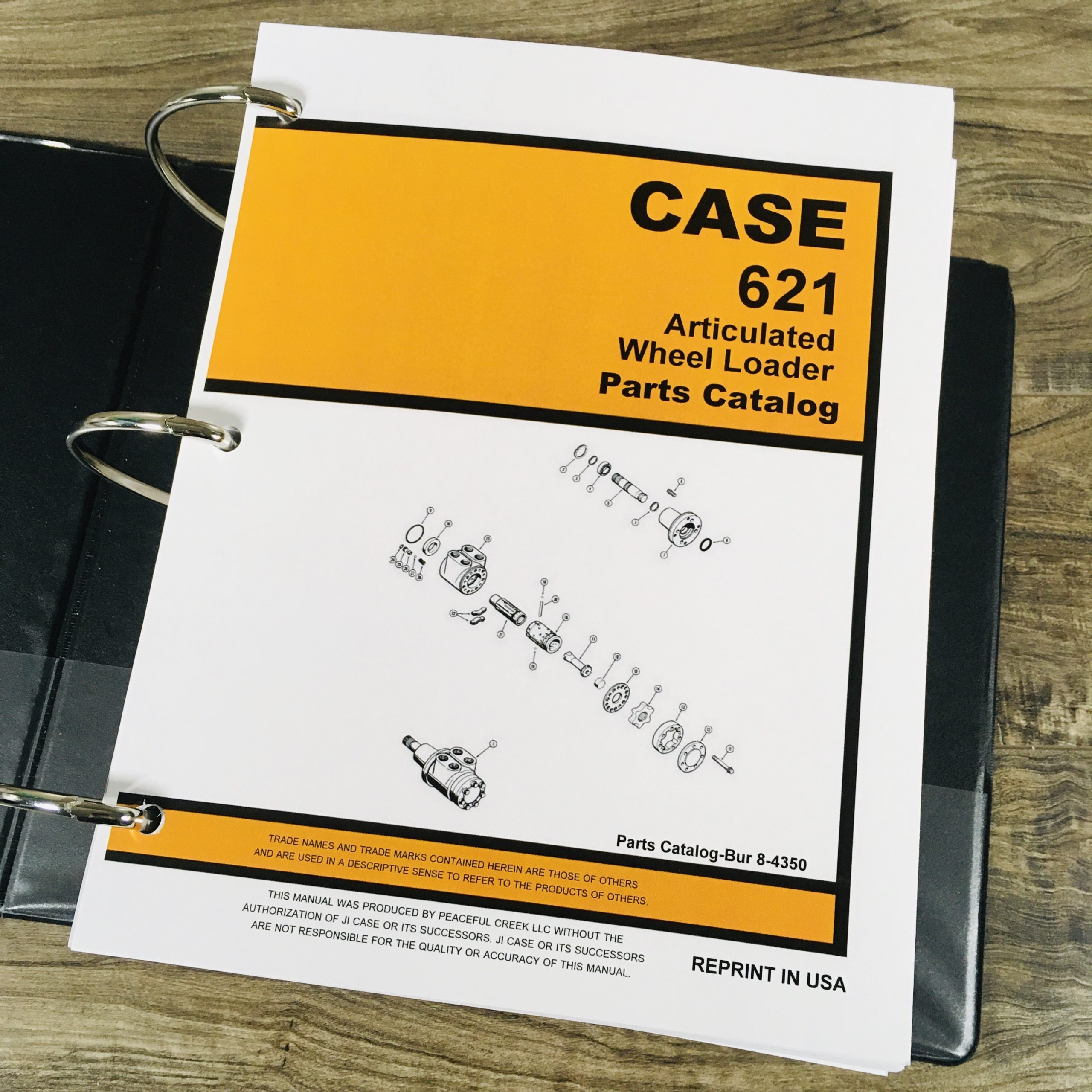 Case 621 Wheel Loader Service Parts Catalog Manuals Set Prior to JAK0021700 - Image 13