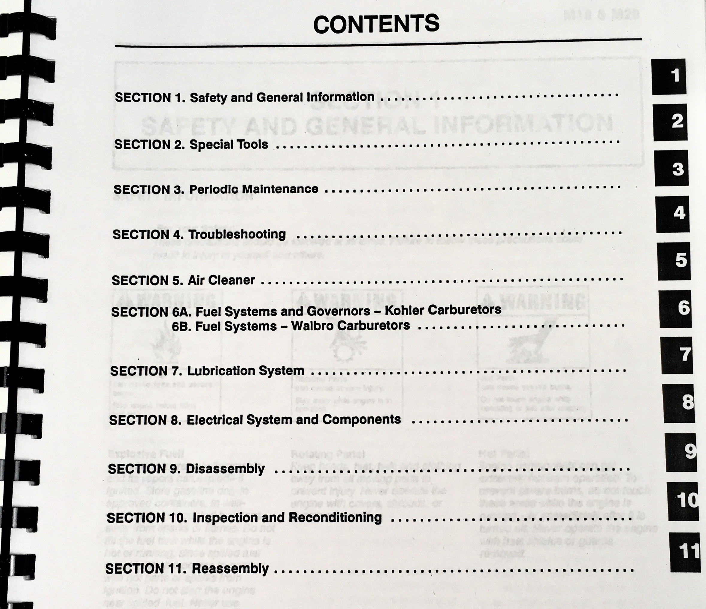 Cub Cadet 2072 Lawn Garden Tractor Service Repair Manual Kohler M20 20Hp Engine - Image 2