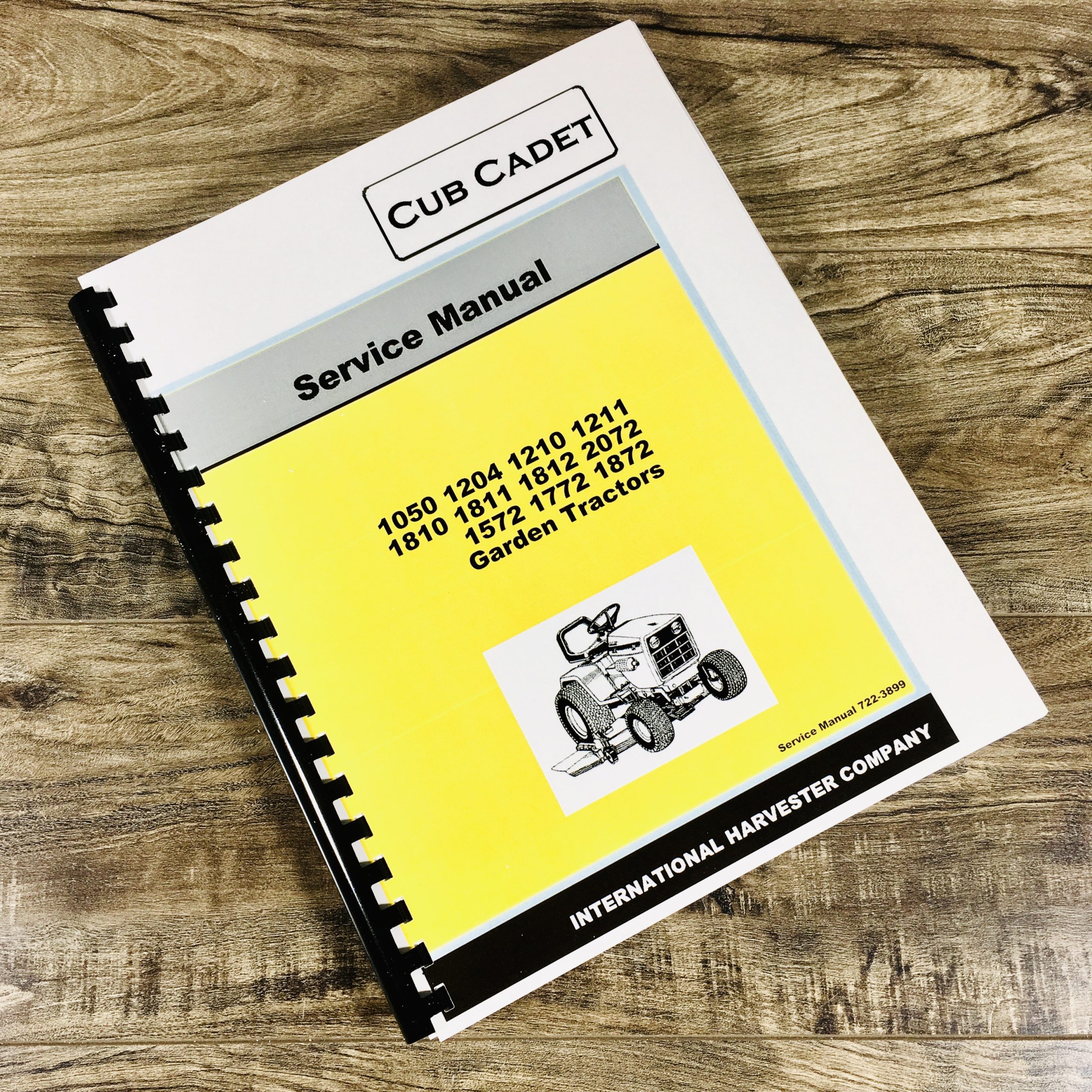 Cub Cadet 1050 1204 1210 1211 Lawn Garden Tractor Service Repair Shop Manual