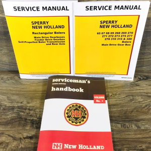 New Holland 268 Hayliner Baler Service Manual Set Repair Shop Workshop Book