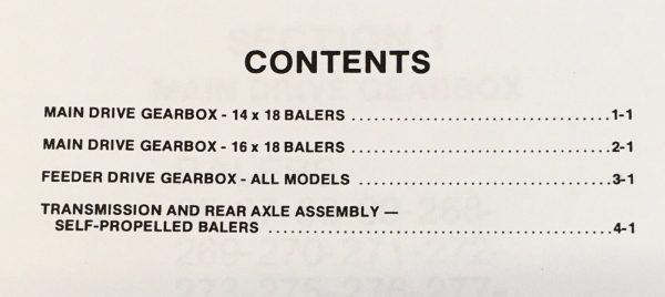 New Holland 268 Hayliner Baler Service Manual Set Repair Shop Workshop Book - Image 3