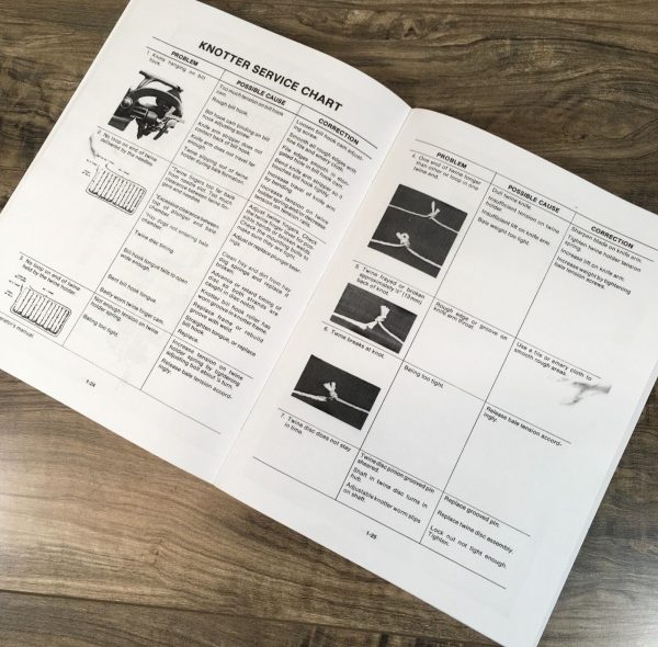 New Holland 275 Baler Service Parts Operators Manual Set Repair Catalog Owners - Image 7