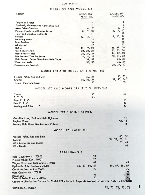 New Holland 270 Hayliner Baler Service Manual Parts Catalog Operators Repair - Image 3