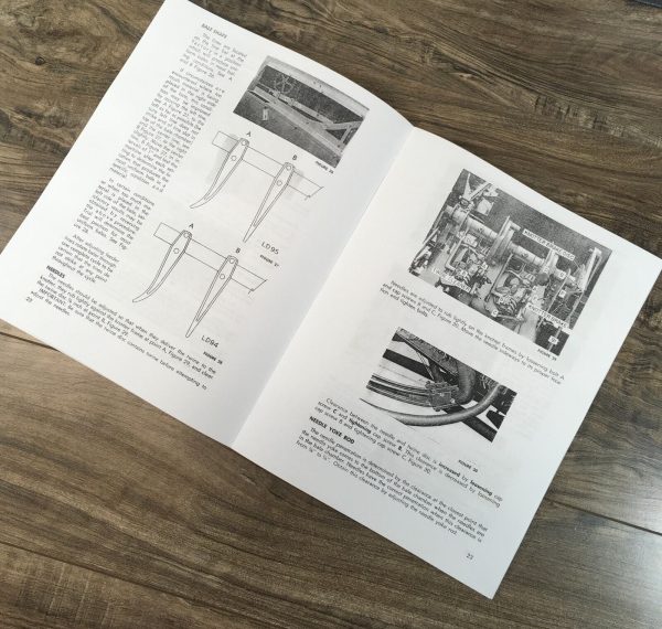 New Holland 270 Hayliner Baler Service Manual Parts Catalog Operators Repair - Image 8