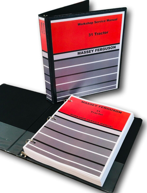 Massey Ferguson MF 31 Tractor Service Manual Repair Shop Technical Workshop