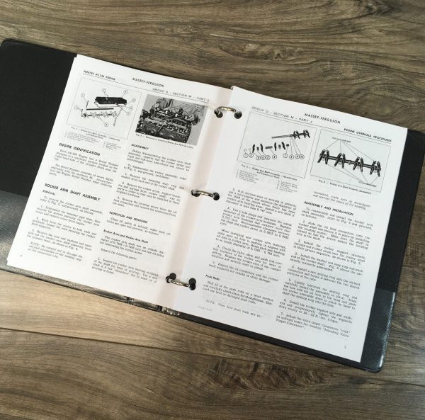 Massey Ferguson MF 31 Tractor Service Manual Repair Shop Technical Workshop - Image 3