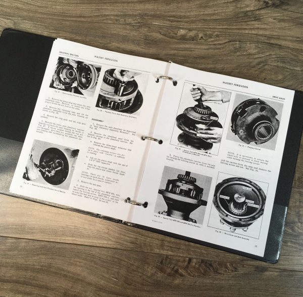 Massey Ferguson MF 31 Tractor Service Manual Repair Shop Technical Workshop - Image 5