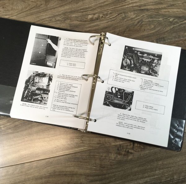 International 3488 Hydro Tractor Service Manual Technical Repair Shop Hydrostat - Image 8