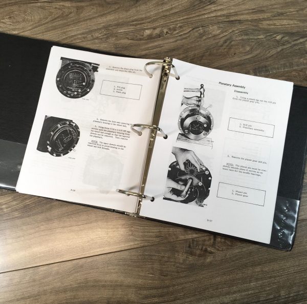 International 3488 Hydro Tractor Service Manual Technical Repair Shop Hydrostat - Image 9