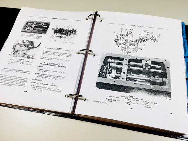 Ford 1310 1510 1710 Tractor Service Parts Manual Set Repair Shop Workshop Books - Image 12