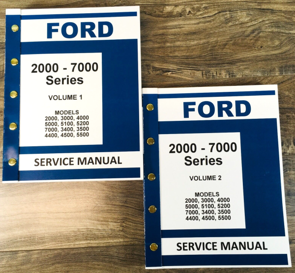 Ford 2110 LCG 4100 GP 4200 RC Tractor Service Repair Shop Manual Workshop Books