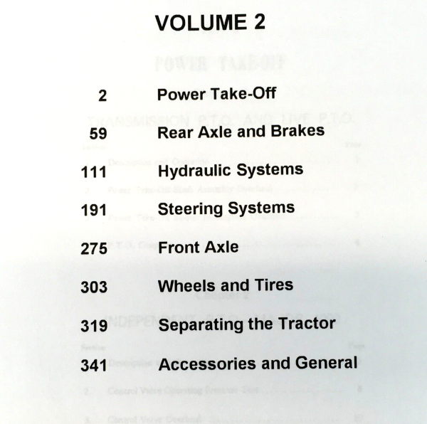 Ford 2110 LCG 4100 GP 4200 RC Tractor Service Repair Shop Manual Workshop Books - Image 3