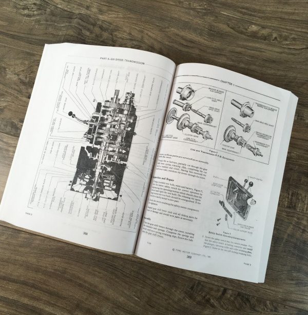 Ford 2110 LCG 4100 GP 4200 RC Tractor Service Repair Shop Manual Workshop Books - Image 10