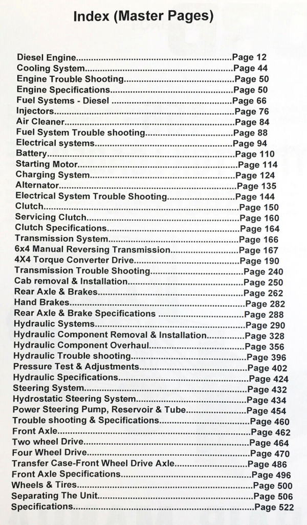 Ford 455 Tractor Loader Backhoe Service Repair Manual Parts Catalog Operator Set - Image 2