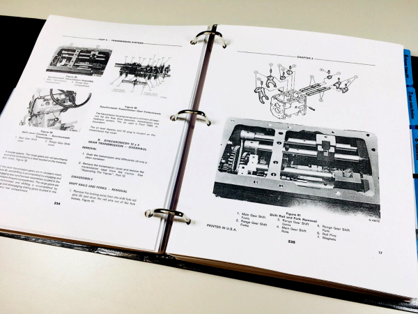 Ford 1510 Tractor Service Parts Operators Manual Owners Repair Shop Set Workshop - Image 11