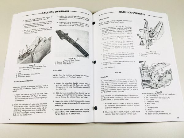 Ford 765 19-809 19-810 19-811 19-812 19-813 19-814 Backhoe Service Manual - Image 7