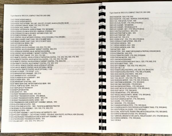 Ford 1910 Tractor Parts Operators Manual Owners Set Catalog Assembly Book - Image 3